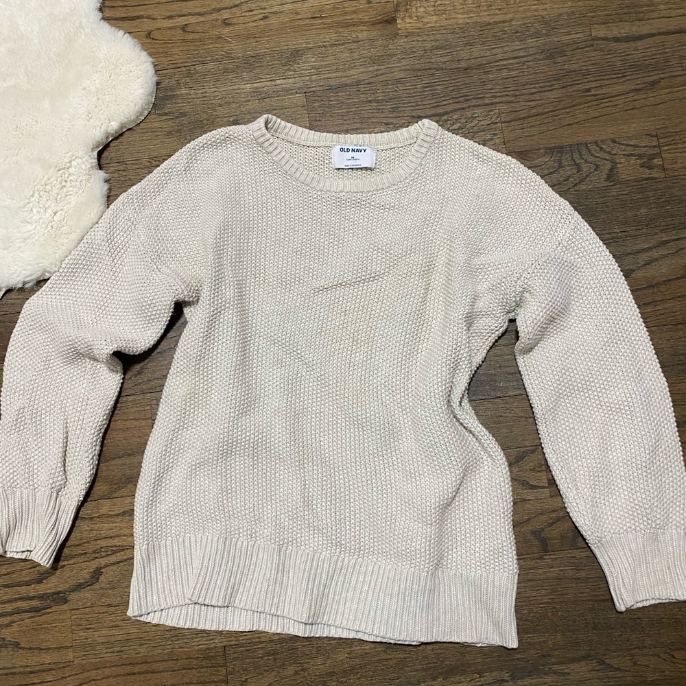 Old Navy Cream Sweater for Women